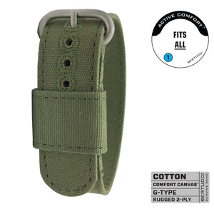 #277 - Evergreen Comfort Canvas™ -  7/8" - 22 mm size for A-2, A-3, A-6, B-1, D-3 Cases