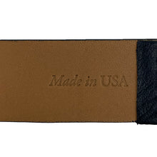 #384 – Nero Black Artisan Italian Leather, 7/8" - 22 mm size for A-2, A-3, A-6 & D-3 Cases, Original MSRP $120