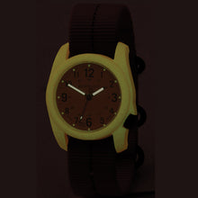 #11135 DX3® Glow™ Tangerine dial / Tangerine Glow case, Tangerine w/ Black Dashline™ nylon band - Original MSRP $85
