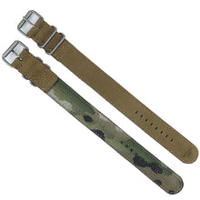 #129MDW - Desert rough out leather w/ matte hardware, 1" - 26 mm size for A-4 & A-5 Cases