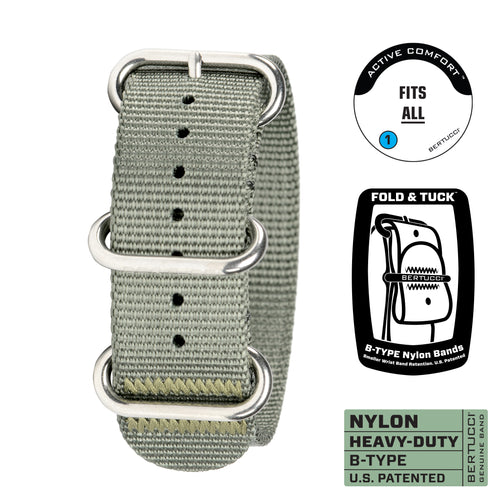 #139HP - Defender Drab™ w/ high polish hardware, 7/8