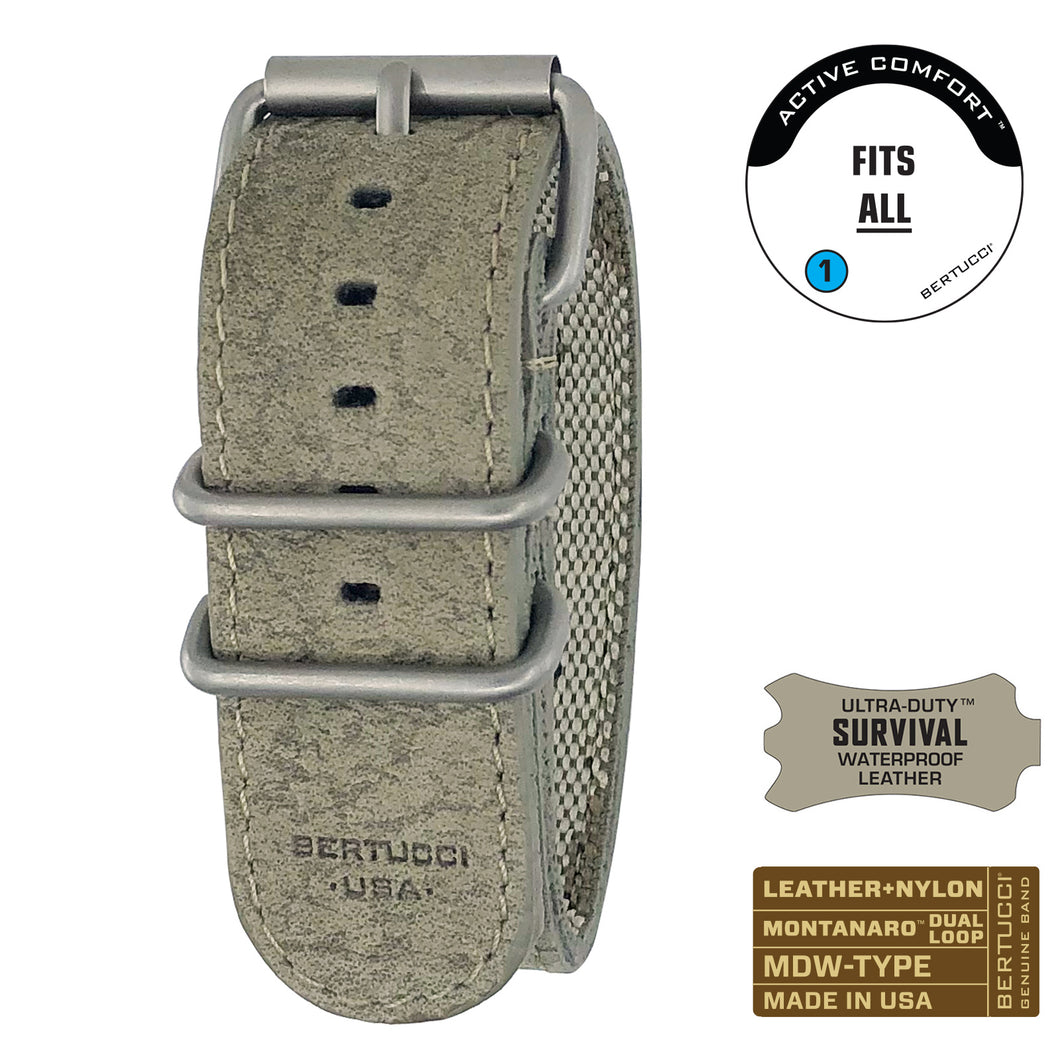 #154MDW - Foliage Survival™ leather w/ matte hardware, 1
