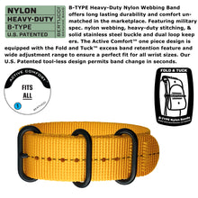 #11135 DX3® Glow™ Tangerine dial / Tangerine Glow case, Tangerine w/ Black Dashline™ nylon band - Original MSRP $85
