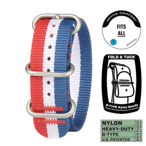#161 - American Pro-Stripe™ w/ matte hardware, 7/8" - 22 mm size for A-2, A-3, A-6, B-1, D-3 Cases