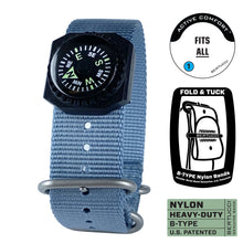 #171C - Sea Dog Gray™ w/ matte hardware, 7/8" - 22 mm size for A-2, A-3, A-6 & B-1 Cases + Compass