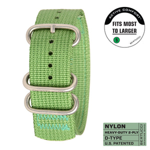 #191 - Jungle Green™ w/ matte hardware, 7/8" - 22 mm size for A-2, A-3, A-6, B-1, D-3 Cases
