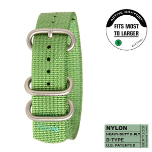 #194 - Jungle Green™ w/ matte hardware, 3/4" - 19 mm size for A-1 & C-1 Cases