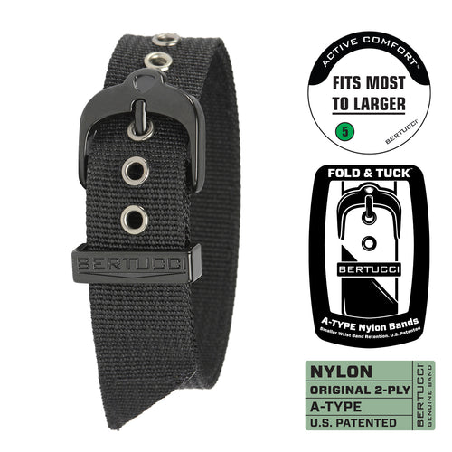 #1B - Black w/ black hardware, 3/4