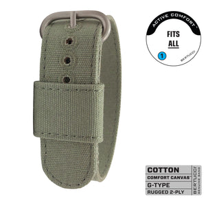 #278 - Spruce Comfort Canvas™ -  7/8" - 22 mm size for A-2, A-3, A-6, B-1, D-3 Cases