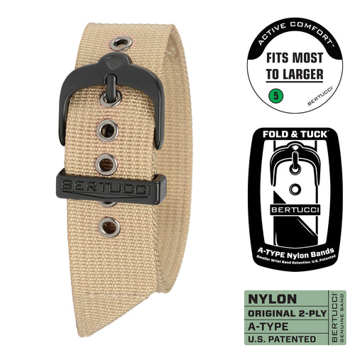#27 - Khaki w/ black hardware, 7/8