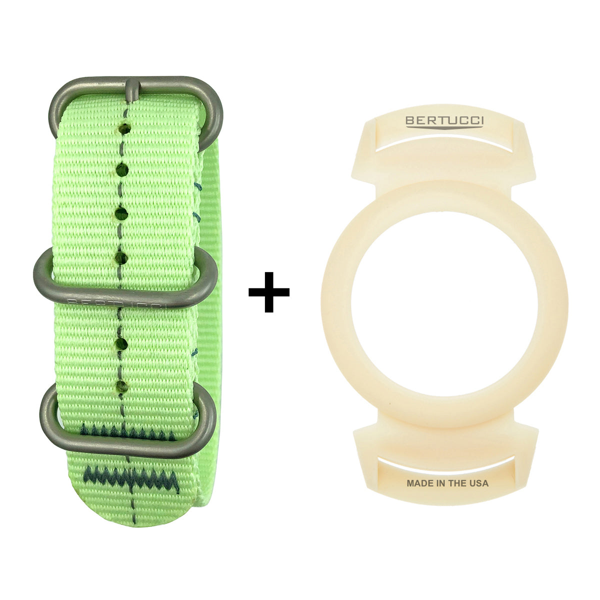 357PG BType Nylon Band + ProGuard™ combination Glow with Vintage