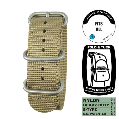 #365 - Bertucci Khaki™ w/ matte hardware, 7/8