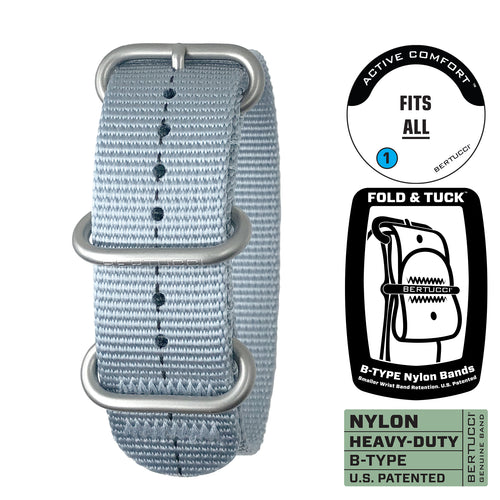 #393 - Aquamarine / Black Dash Line™ w/ matte hardware, 7/8