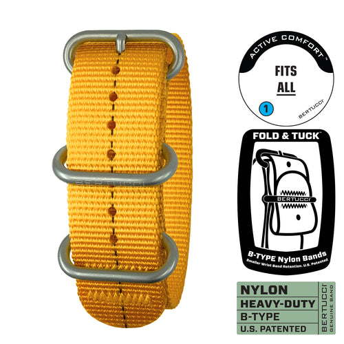 #395 - Tangerine / Black Dash Line™ w/ matte hardware, 7/8