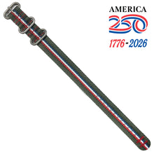 #425 USA Stripe - Defender Drab w/ matte hardware, 3/4" - 19 mm size for A-1 & C-1 Cases