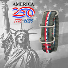 #425 USA Stripe - Defender Drab w/ matte hardware, 3/4" - 19 mm size for A-1 & C-1 Cases
