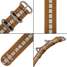 #438 - Terracota / Luna Gray Super Dash Line™ w/ matte hardware, 7/8" - 22 mm size for A-2, A-3, A-6, A-7 & D-3 Cases