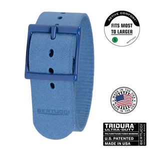 #108 - Nautical Blue Tridura™, 1" - 26 mm size for A-4 & A-5 Cases, Original MSRP: $36