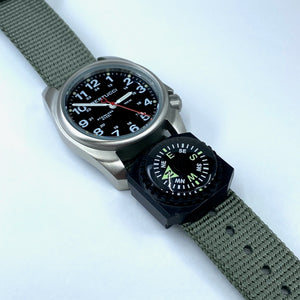 #247C Defender Drab™ w/ matte hardware, 3/4" - 19 mm size for A-1 & C-1 Cases + Compass